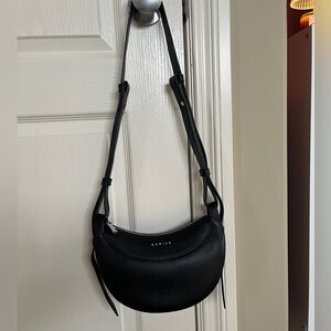 Danier Leather Black Crossbody Bag